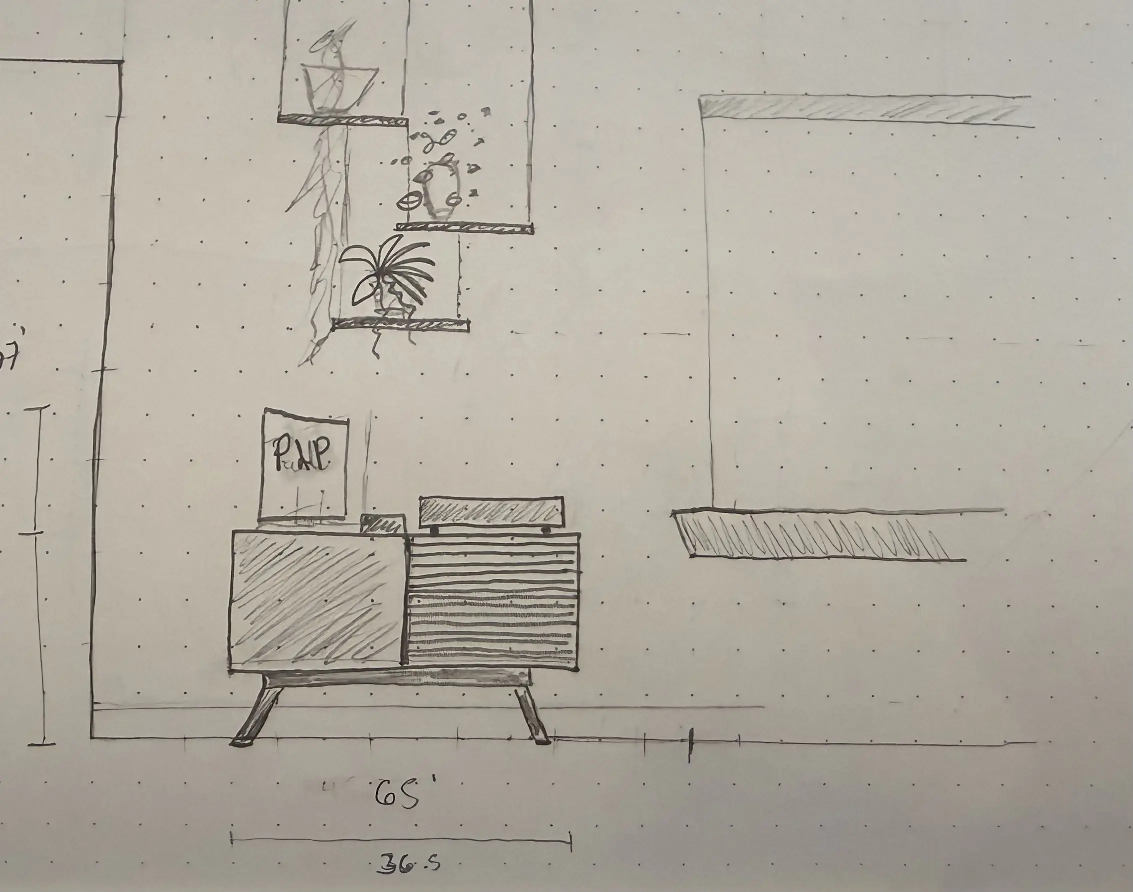 Living Room Part 2 sketch